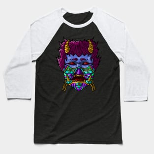 Cyber-Oni Baseball T-Shirt